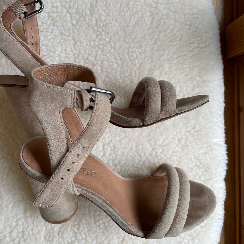 Madewell nude heels